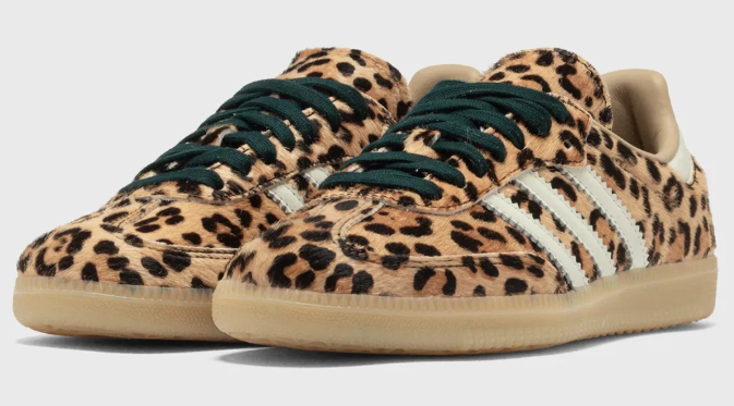 (WMNS) adidas Samba OG 'Leopard / Magic Beige'