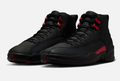 JORDAN AJ 12 RETRO - BLACK VARSITY RED