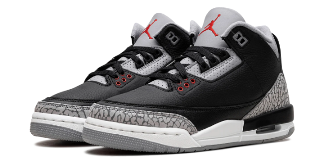 Air Jordan 3 GS Black Cement DM0967 010