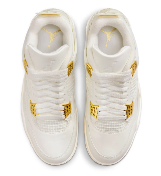 Air Jordan 4 Retro 'Metallic Gold' Sneaker