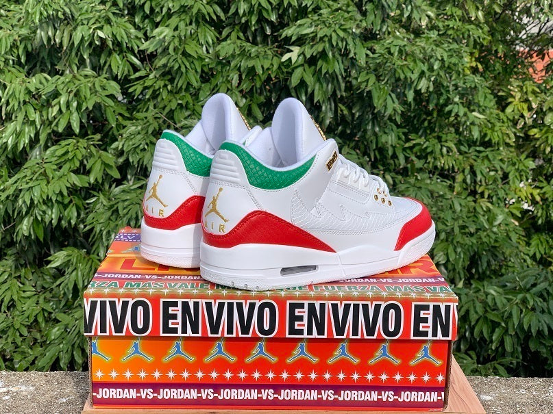 Air Jordan 3 Retro "El Vuelo" – Summit White