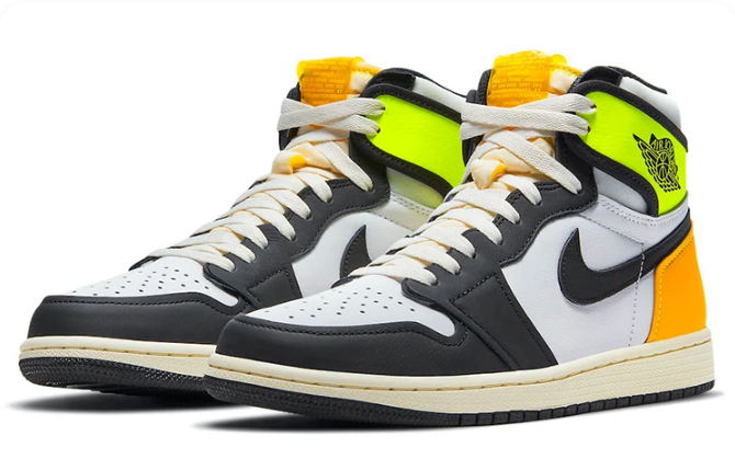 Air Jordan 1 Retro High OG 'Volt Gold' 555088-118
