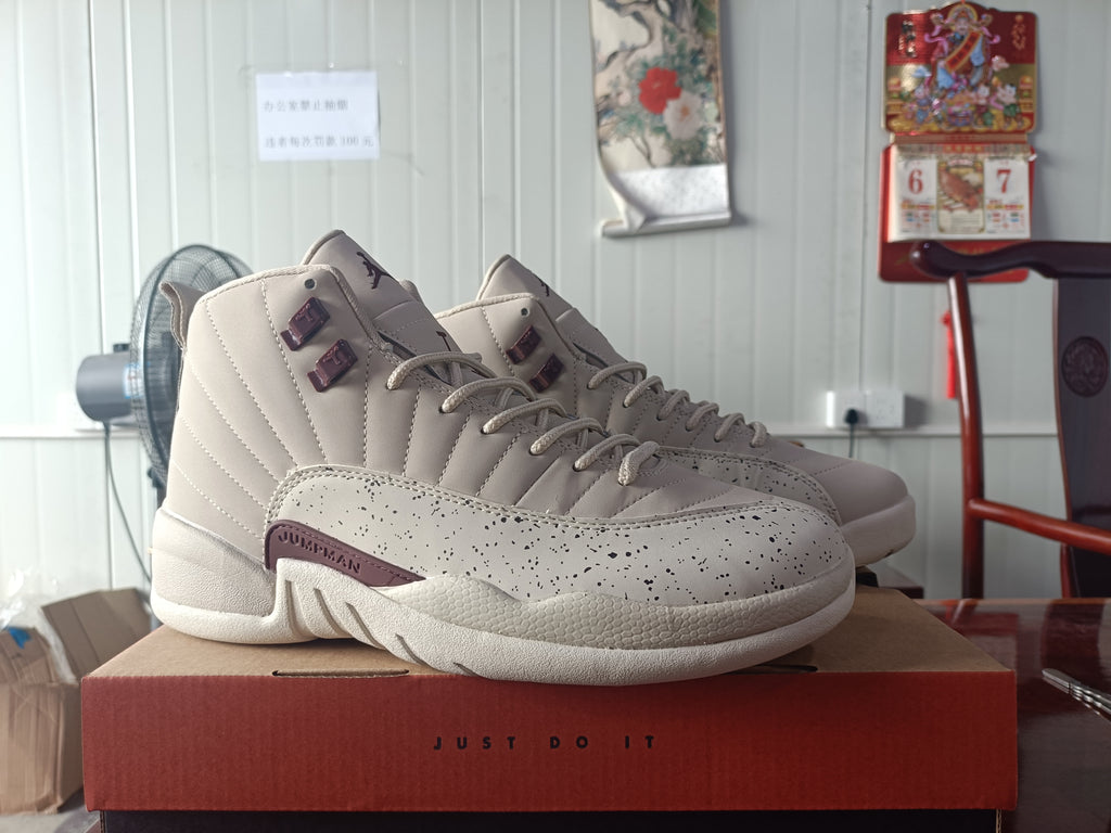 Women's Air Jordan 12 Retro 'Egg Nog / Light Orewood Brown' 2026
